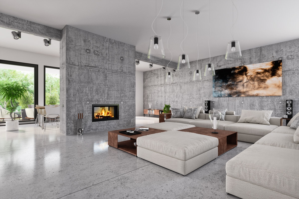 HEAT T 3G L 88.50.04 - krbová vložka průhledová s výsuvnými dvířky - Obrázek 2