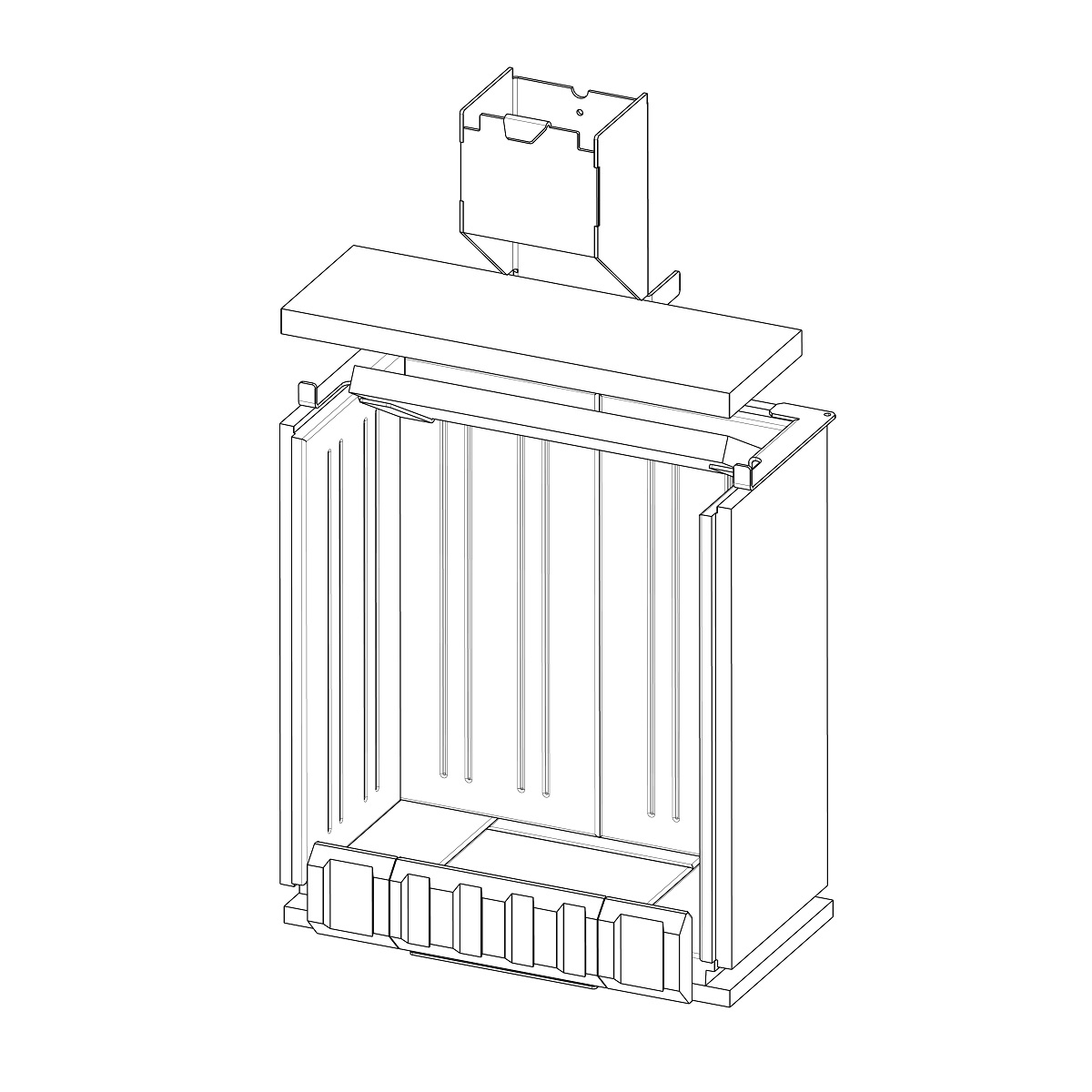 SPALOVACÍ KOMORA I2F TOP02 natur