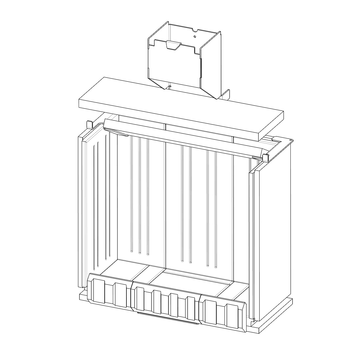 SPALOVACÍ KOMORA I2G TOP02 natur