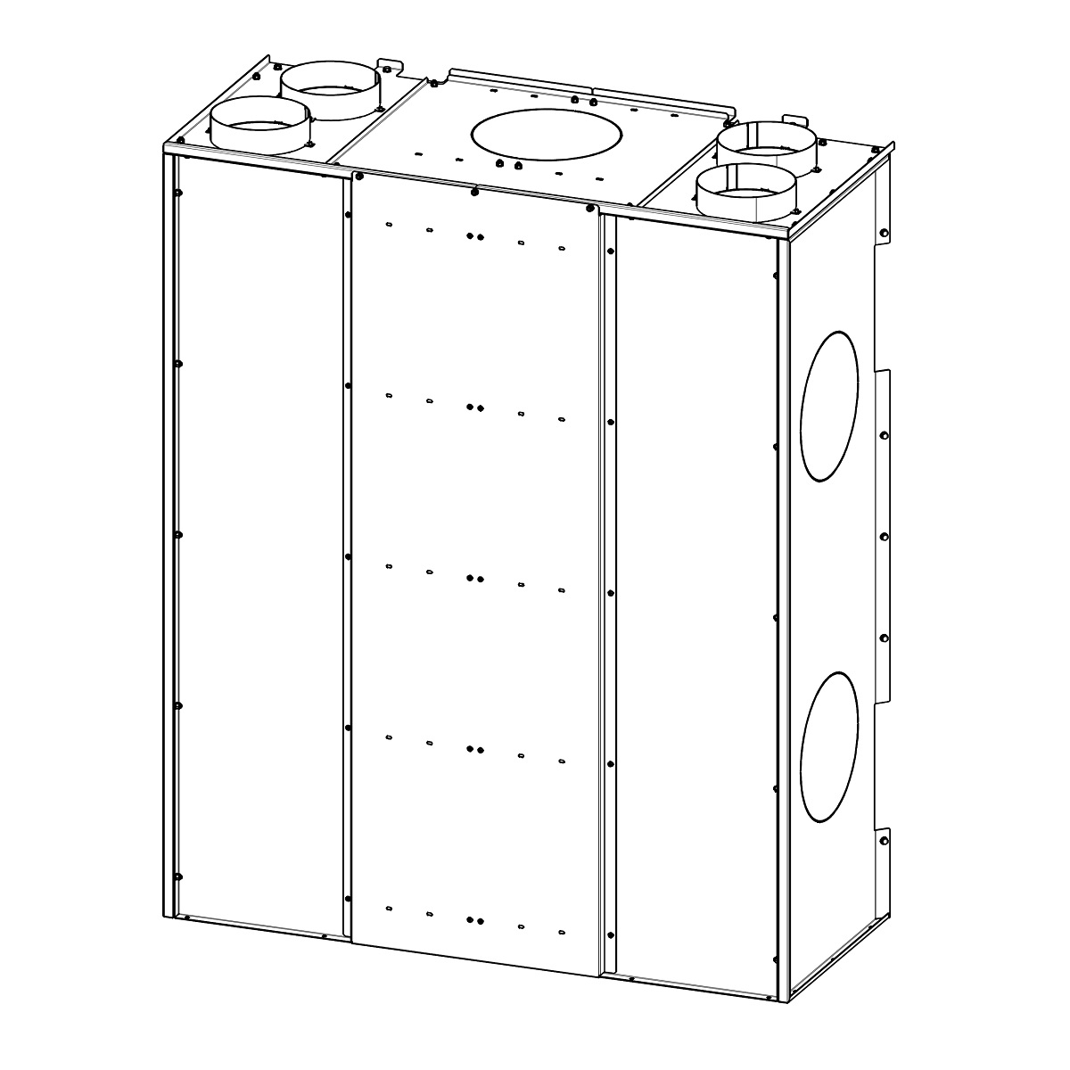 KONVEKČNÍ OPLÁŠTĚNÍ pro krbové vložky IMPRESSION 2g L 67.60.01, 2g L 80.60.01, 2g L 93.60.01 - Obrázek 2