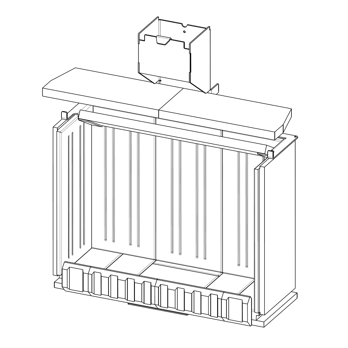 SPALOVACÍ KOMORA I2LH TOP02 natur