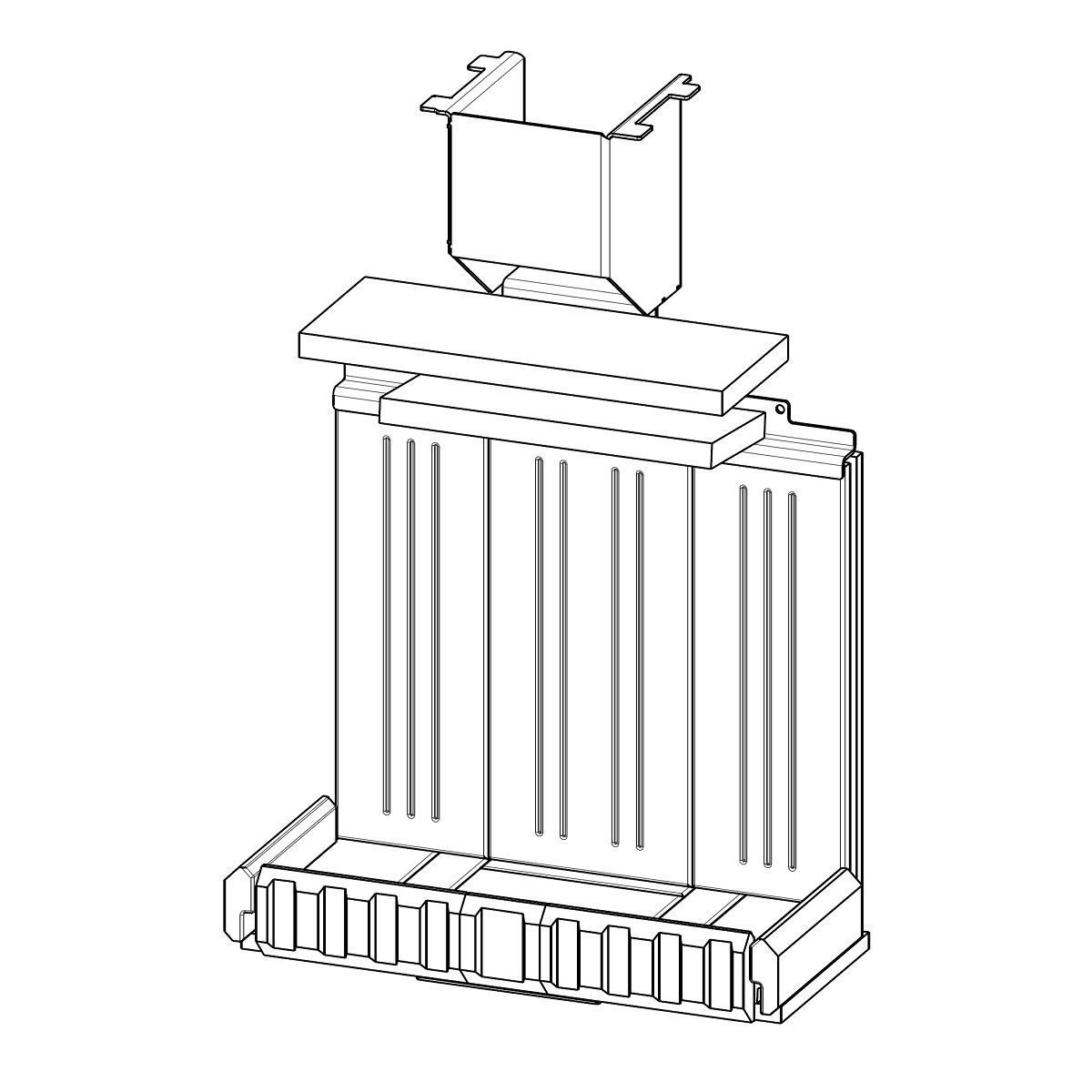 SPALOVACÍ KOMORA IC2LG TOP02 natur