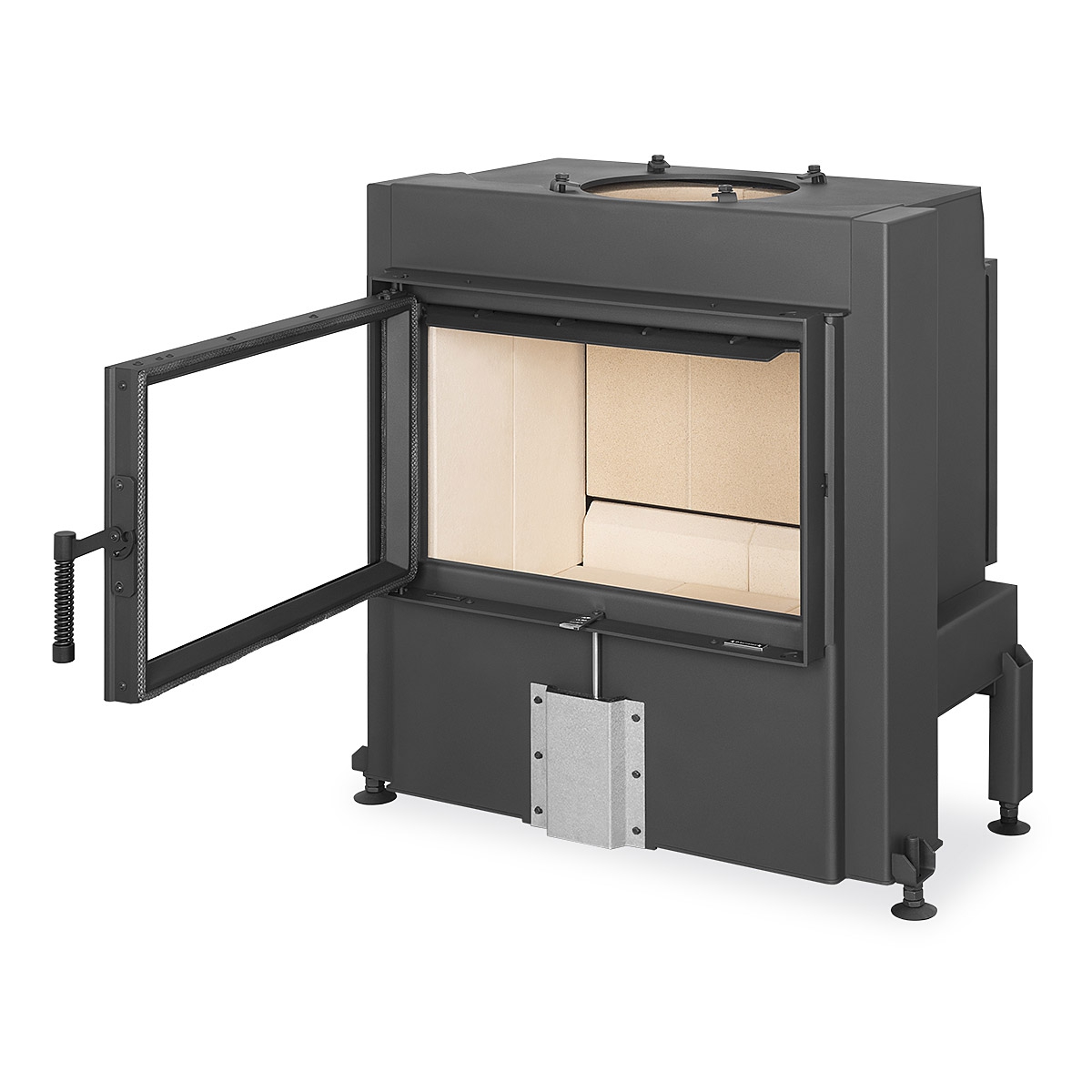 DYNAMIC B3G 66.44.01 - kamnová vložka pro dlouhodobý akumulační provoz s dvojitým prosklením a zadním přikládáním - Obrázek 3