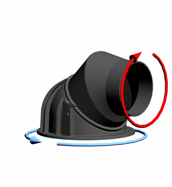 OTOČNÁ KOPULE S KOLENEM 180 - Image 4