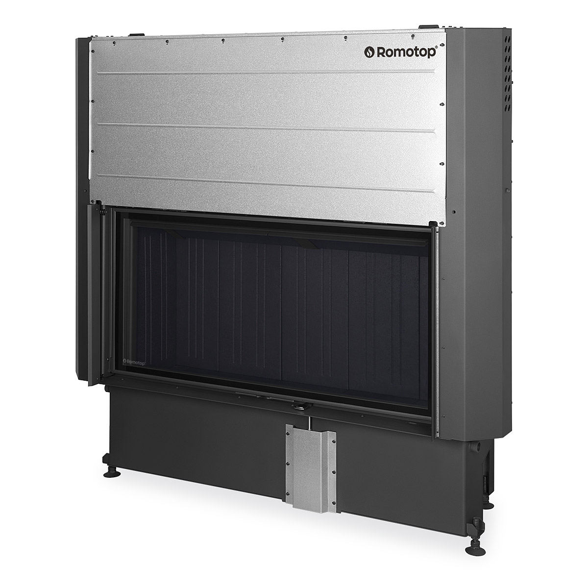 IMPRESSION 2G L 118.60.01 - krbová vložka s výsuvnými dvířky a dvojitým prosklením - Obrázek 2