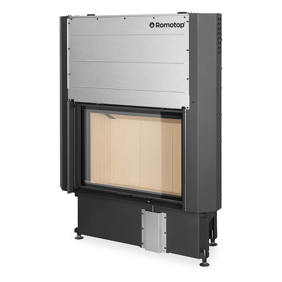 IMPRESSION 2g L 80.60.01 - krbová vložka s výsuvnými dvířky a dvojitým prosklením