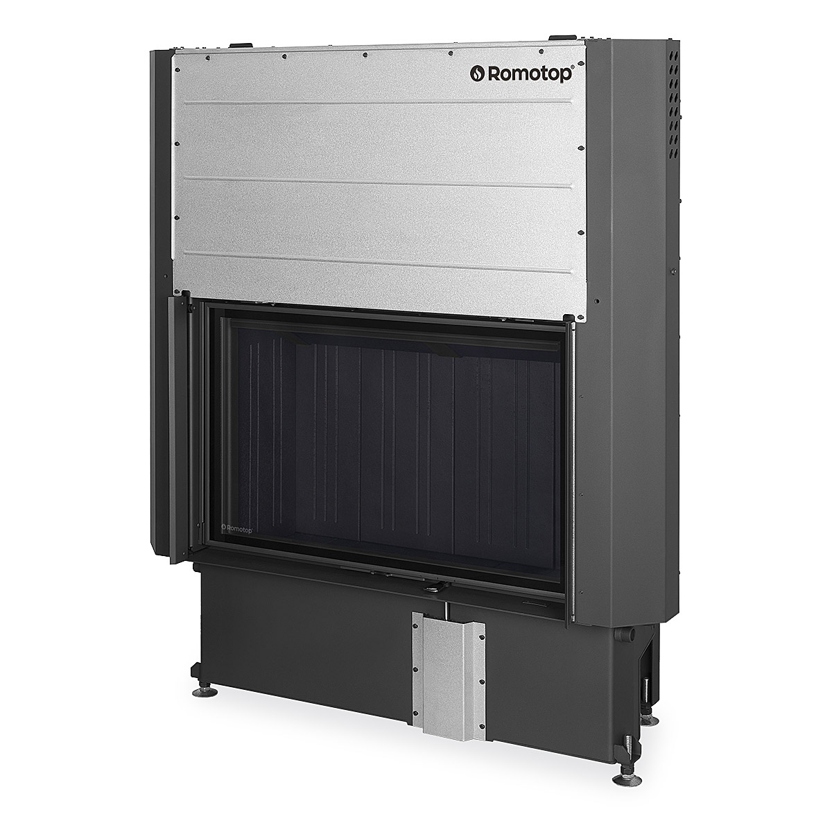 IMPRESSION 2g L 93.60.01 - krbová vložka s výsuvnými dvířky a dvojitým prosklením - Obrázek 2