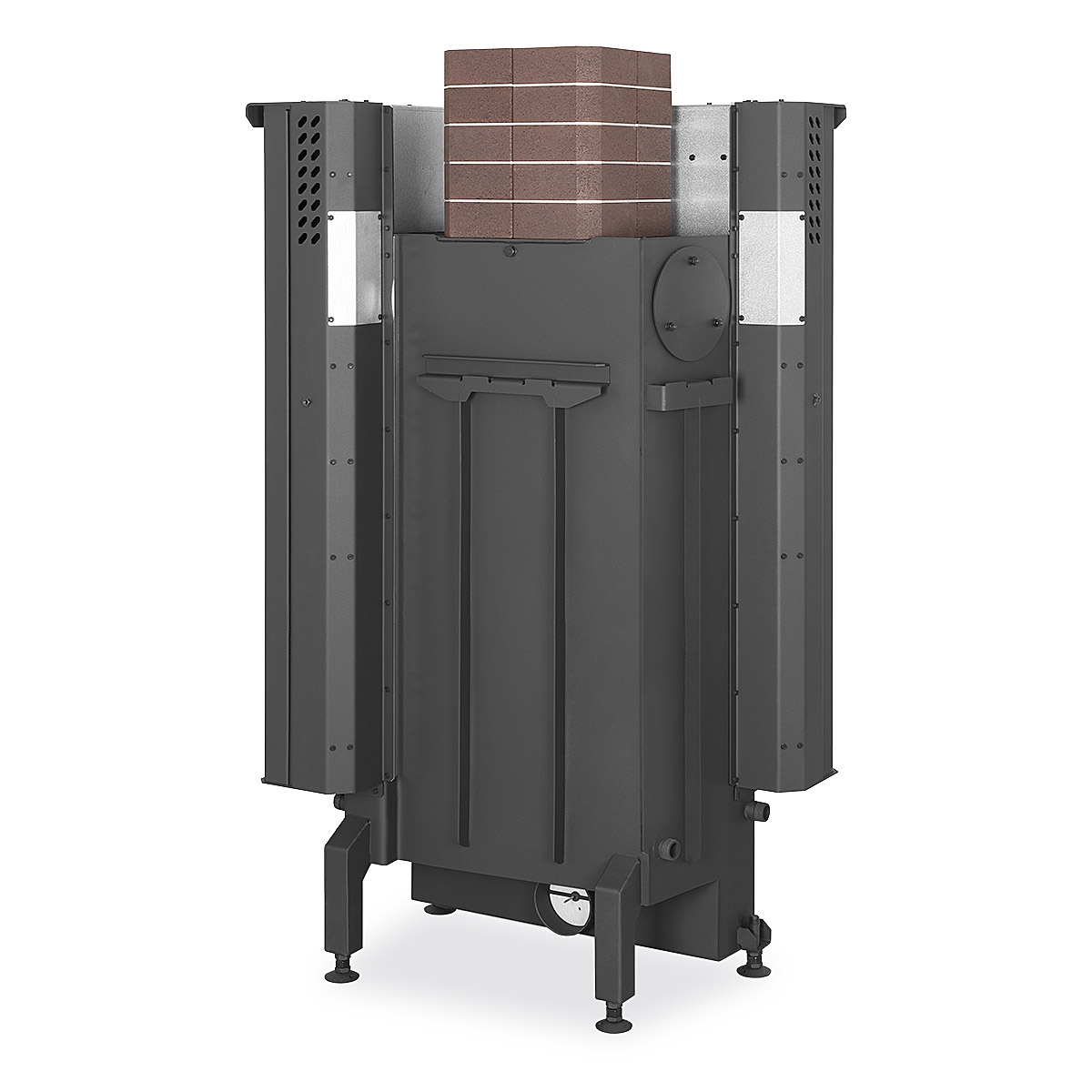 AKUMULAČNÍ SADA HORNÍ ROMOTOP MAMMOTH pro krbové vložky s průměrem odkouření 180 mm - Obrázek 2