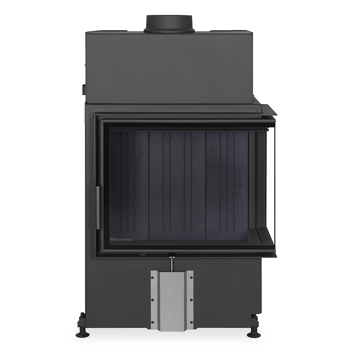 IMPRESSION R/L 2g S 71.60.34.21 - rohová krbová vložka s děleným sklem - Obrázek 7