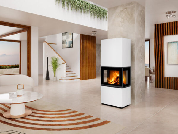 LERA C GH keramika - designový akumulační krb - Image 4