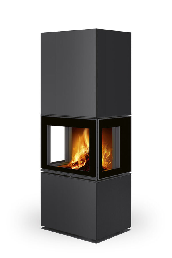 LERA C GH plech - designový akumulační krb
