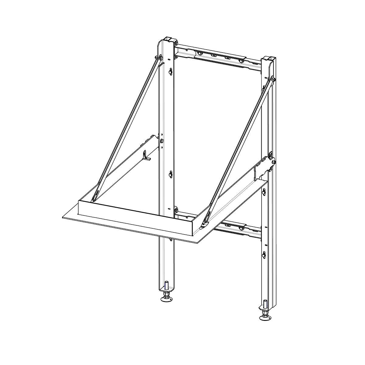 NOSNÁ KONSTRUKCE pro krbovou vložku HEAT U 3G L 50.52.70.24