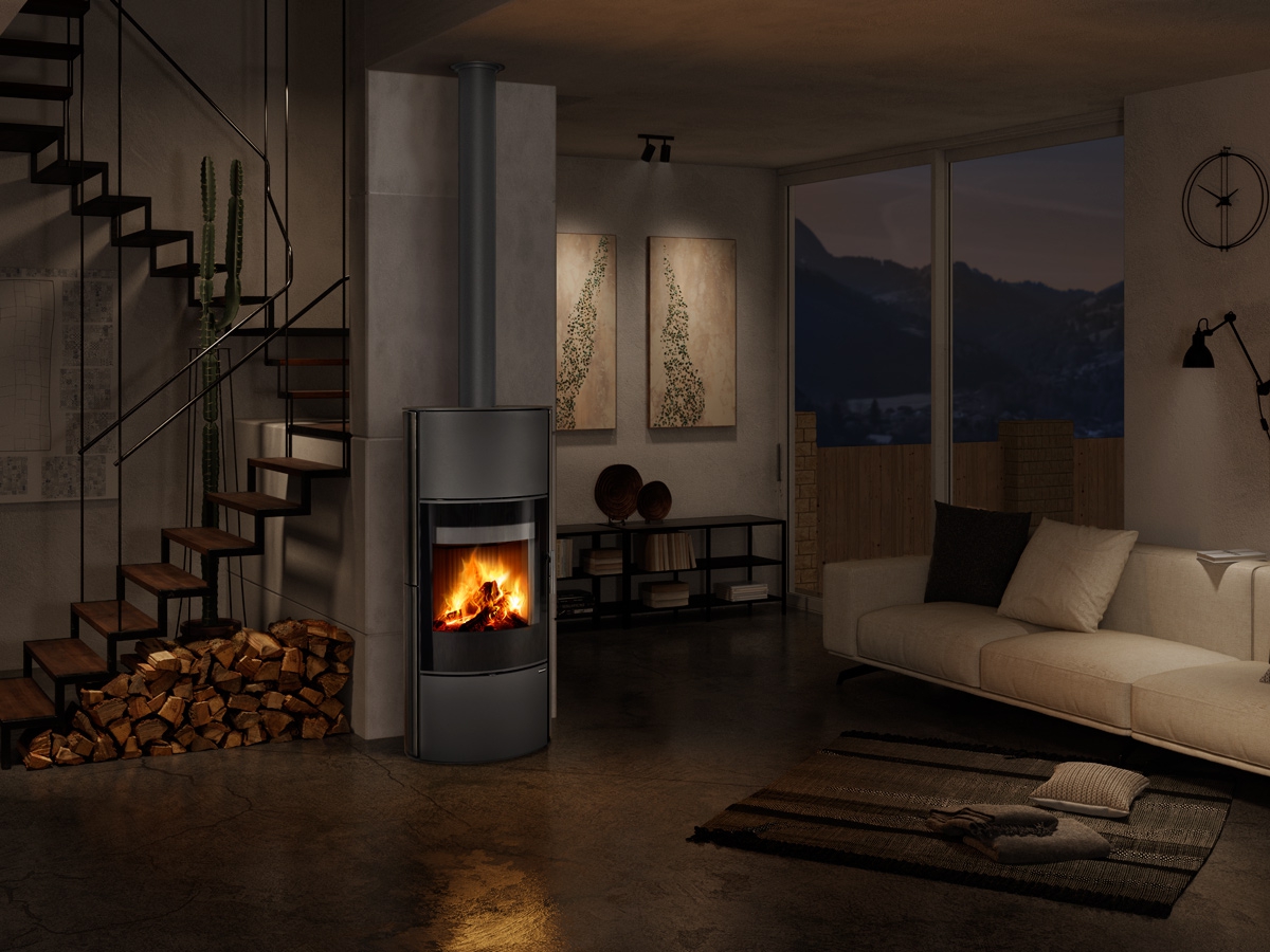 SONE G 05 A keramika - akumulační krbová kamna - Obrázek 3